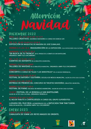 Imagen PROGRAMACIÓN ACTIVIDADES DE NAVIDAD ALTORRICÓN 2022-2023