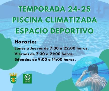 Imagen TEMPORADA PISCINA CUBIERTA 2024-2025
