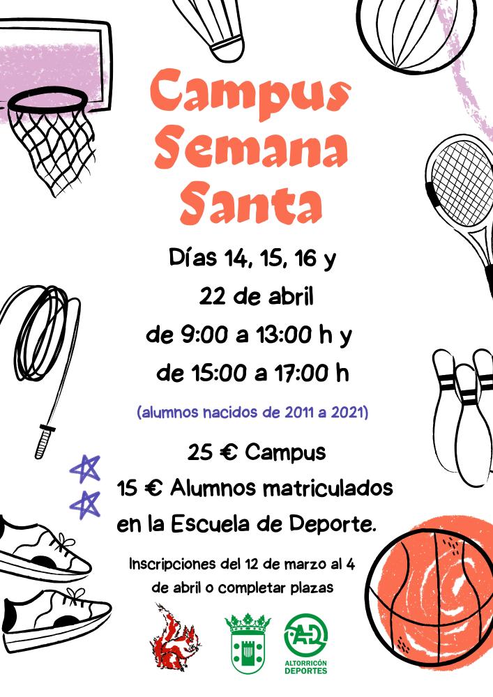 Imagen CAMPUS DE SEMANA SANTA 2025