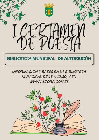 Imagen I CERTAMEN DE POESÍA