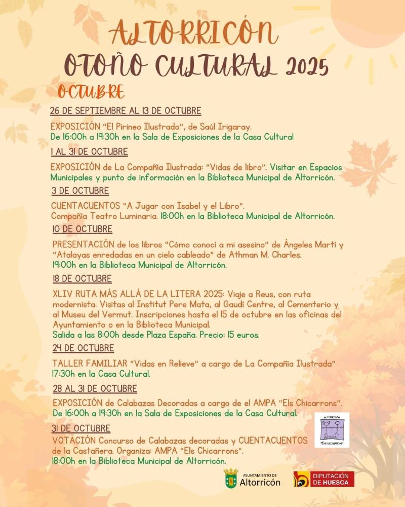 Imagen OTOÑO CULTURAL 2025 - OCTUBRE
