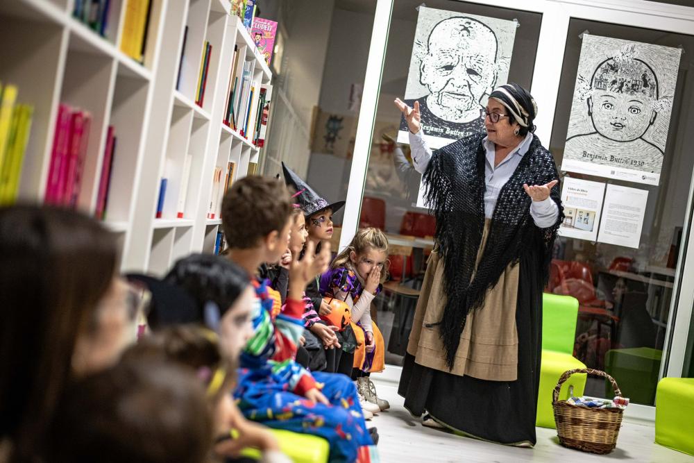 Imagen VISITA DE LA CASTAÑERA Y CONCURSO DE CALABAZAS DECORADAS