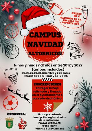 Imagen CAMPUS DE NAVIDAD 2025-2026