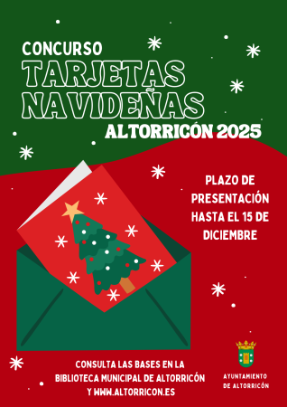 Imagen BASES DEL CONCURSO DE TARJETAS NAVIDEÑAS DE ALTORRICÓN 2025