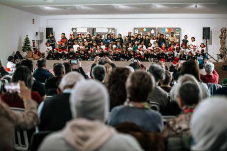 Imagen El nuevo Espacio Ágora acoge el Festival de Navidad del Colegio de...