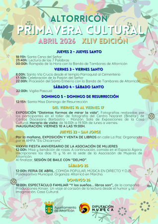 Imagen PRIMAVERA CULTURAL - ABRIL