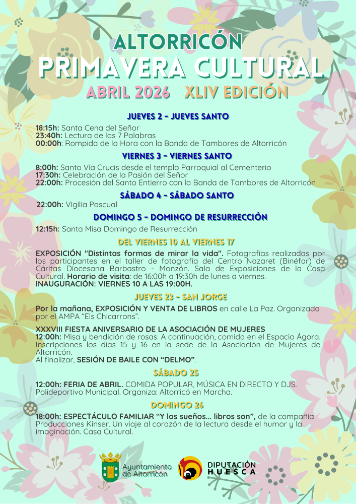 Imagen PRIMAVERA CULTURAL - ABRIL