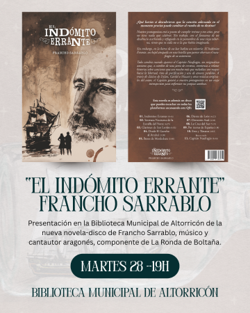 Imagen PRESENTACIÓN - "EL INDÓMITO ERRANTE" DE FRANCHO SARRABLO