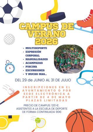 Imagen CAMPUS DE VERANO 2026