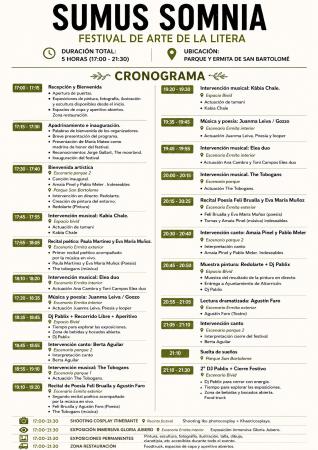 Imagen PROGRAMACIÓN SUMUS SOMNIA
