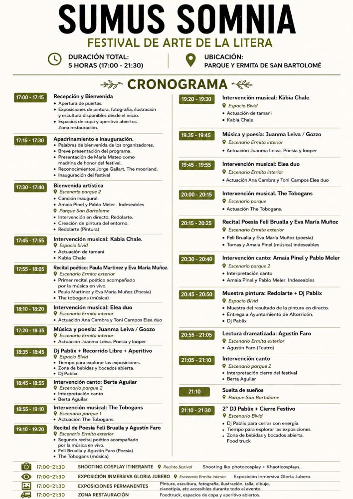 Imagen PROGRAMACIÓN SUMUS SOMNIA