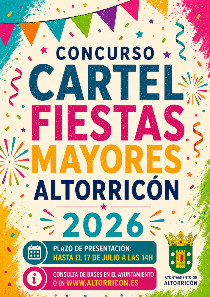 Imagen CONCURSO CARTEL FIESTAS MAYORES 2026