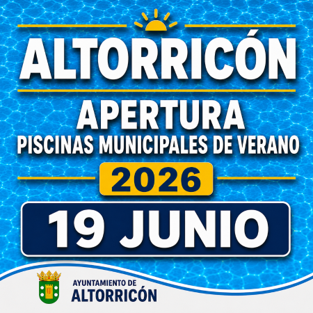 Imagen APERTURA PISCINAS MUNICIPALES DE VERANO 2026