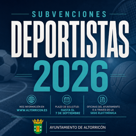 Imagen SUBVENCIONES PARA DEPORTISTAS 2026