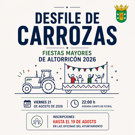 Imagen DESFILE DE CARROZAS - FIESTAS MAYORES 2026