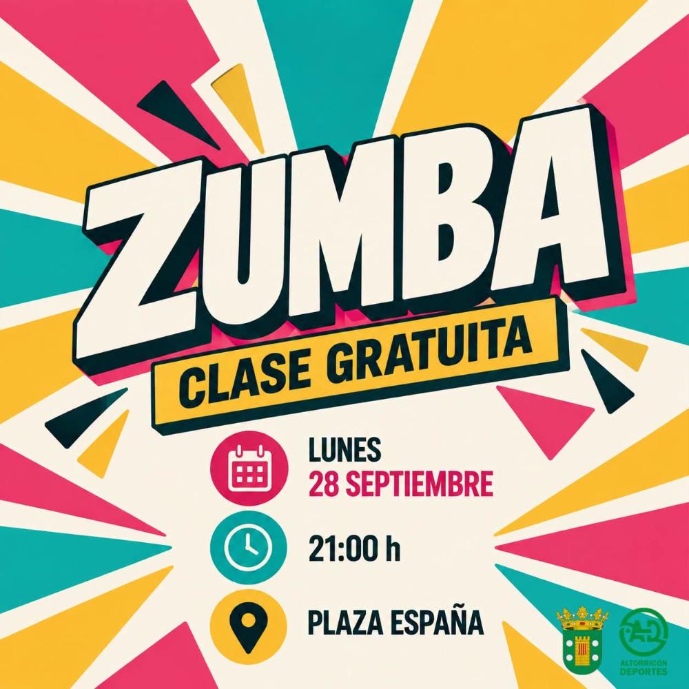 Imagen CLASE GRATUITA DE ZUMBA