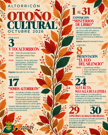 Imagen OTOÑO CULTURAL 2026 - OCTUBRE