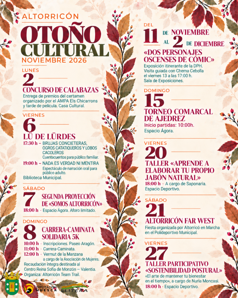 Imagen OTOÑO CULTURAL 2026 - NOVIEMBRE